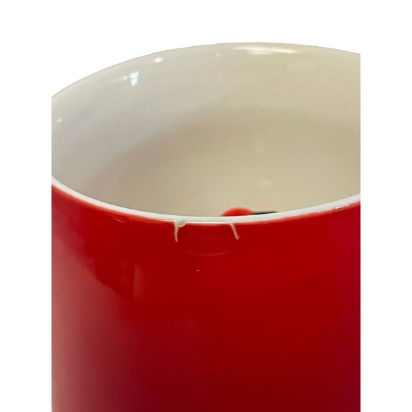 3D REINDEER in a Coffee Tea Mug Cup Cute Cartoonish Christmas Holiday Ceramic 3 - Picture 4 of 6